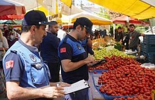 Zabıtadan pazar denetimi