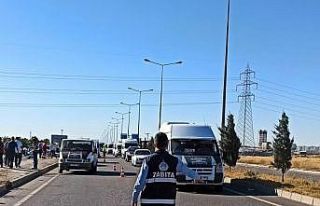 Zabıtadan servis araçlarına denetim