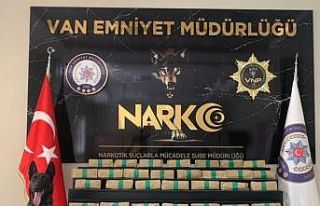 Zeus’un katıldığı operasyonda 20 kilo 500 gram...