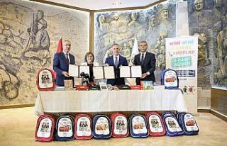 1’inci sınıf öğrencilerinin kırtasiye malzemesi...