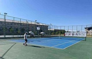 2. Ağrı Dağı Tenis Turnuvası başladı