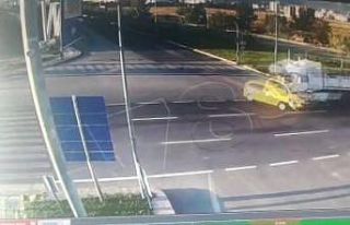 2 kişinin öldüğü kazanın güvenlik kamerası...