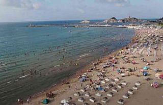 30 Ağustos’ta vatandaşlar denize akın etti, Şile’de...