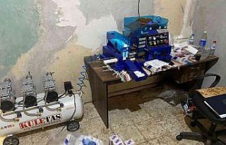 Adana’da 8 milyon 560 bin adet kaçak makaron ve...