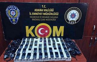Adana’da kaçakçılık operasyonu