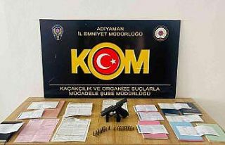 Adıyaman’da tefecilik operasyonu