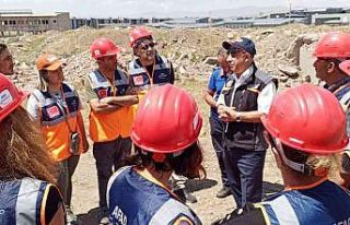AFAD eğitimleri devam ediyor