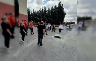 AFAD, Uşak’ta yangın ve tahliye tatbikatı gerçekleştirdi