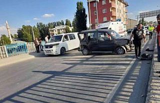 Ağrı’da trafik kazası: 2 yaralı