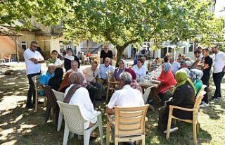 AK Parti heyeti Akçakoca’da vatandaşı dinledi