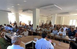 AK Parti istişare toplantısını Gerger’de yaptı