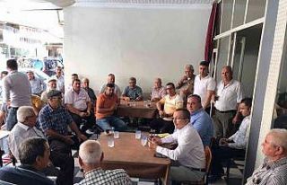 AK Parti’li Aydemir Akhisar ve Alaşehir’de vatandaşlarla...