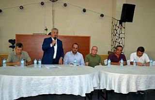 AK Partili Nasır, Sarnıçlılara 2B tapuları ile...