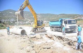 Alanya Belediyesi kış ayları için alt yapı çalışmalarına...