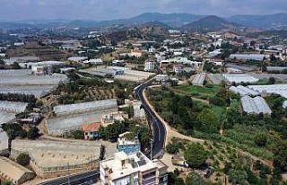 Alanya Belediyesinden asflatlama çalışmaları