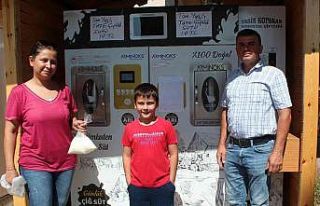 Alaşehir’de sütmatikten süt dönemi başladı