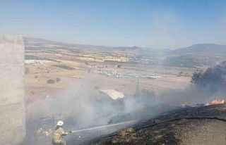 Aliağa’da yangın