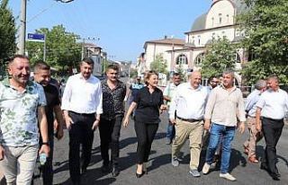 Alikahya Atatürk Mahallesinde 2 bin 500 ton asfalt...