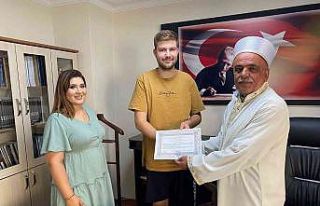 Alman Vatandaşı, Şarköy’de Müslüman oldu