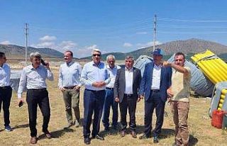 Altıntaş Zafer OSB şantiye alanında inceleme