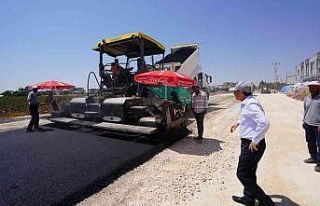 Altyapı çalışmaları tamamlanan Şevenk Yolu trafiğe...