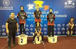 Amasyalı Ela Türkiye üçüncüsü oldu