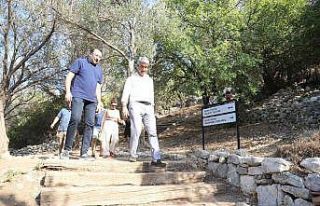 Amos Antik Kenti’nde tiyatro gün yüzüne çıkarılıyor