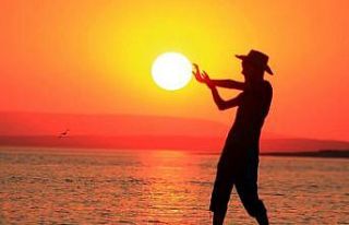 Anadolu’nun plajı dron görüntüsü ile büyüledi