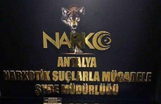 Antalya’da uyuşturucu operasyonu: 53 gözaltı