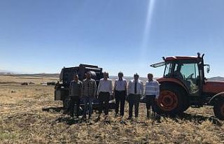 Arguvan‘da nohut hasat tarla günü yapıldı