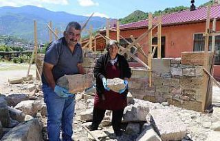 Artvin’de kadın üreticilerin kooperatif binasını...