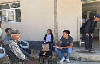 Aslanapa’da buğday üreticileri ile anket çalışması