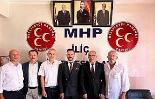 Avukat Taşyumruk, İliç MHP İlçe Başkanlığına...