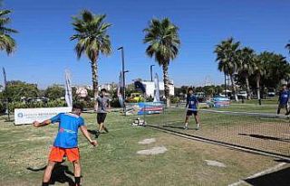 Ayak tenisi turnuvası Zafer Bayramı’na renk kattı