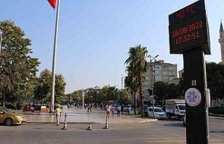 Aydın’da akşam üzeri termometreyi görenler şaştı