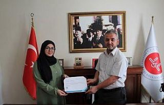 Aydın’da Ulusal Staj Programı’nı tamamlayan...