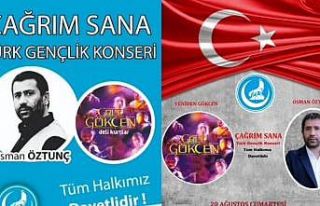 Aydınlı ülkücüler Öztunç ile eğlenecek