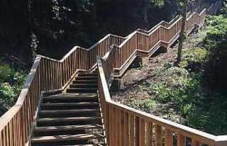 Aydınpınar Şelalelerine ulaşım kolaylaştı