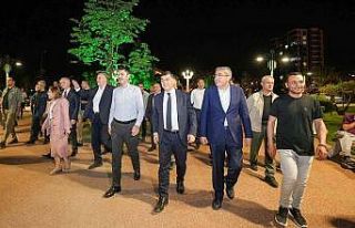 Bakan Kurum, Şehitkamil Vadi Park’ı yerinde inceledi