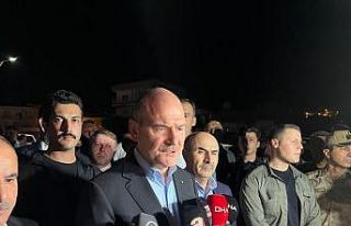 Bakan Soylu: "Kaza ile ilgili iki gözaltımız...