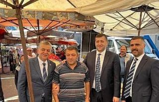 Baki Ersoy saha çalışmalarına hız kesmeden devam...