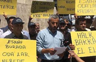 Bakkallardan, Esnaf ve Sanatkarlar Odaları’na tepki