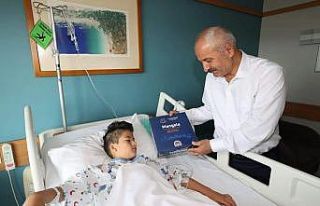 Başkan Büyükgöz’den sünnet çocuklarına moral