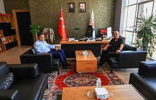 Başkan Çakın, Düzce’ye atanan Albay Murat Kılıç’ı...