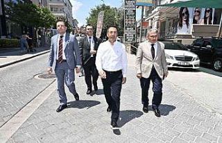 Başkan Erdoğan üye esnafların sorunlarını yerinde...