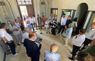 Başkan Ersoy Tarihi Kentler Birliği üyelerine ilçeyi...