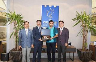 Başkan Günel, Pohang Belediyesi heyetini ağırladı