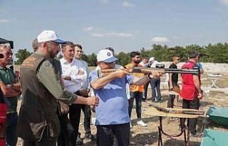 Başkan Işık, atış etkinliğine katıldı
