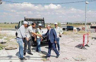 Başkan Işık, proje çalışma alanlarını ziyaret...