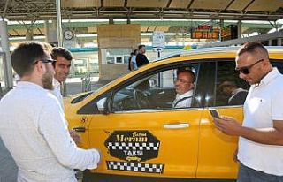 Başkan Kavuş direksiyon başında vatandaşı dinliyor